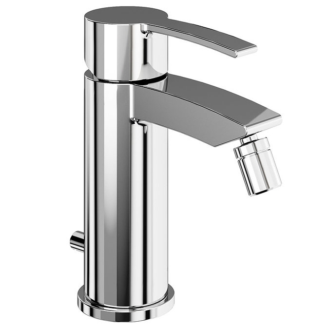 Britton Bathrooms - Sapphire bidet mixer with Pop Up Waste - CTA13 Large Image