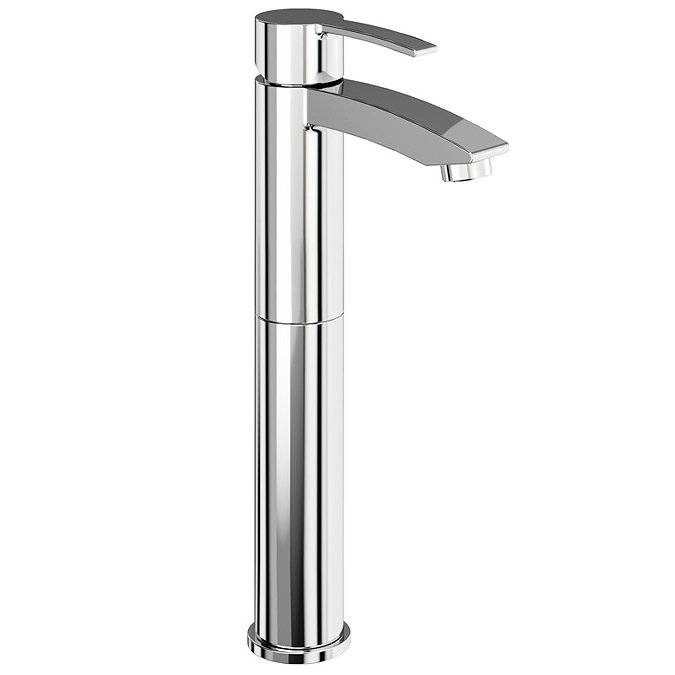Britton Bathrooms - Sapphire tall basin mixer without pop up waste - CTA12 Large Image