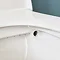Britton Bathrooms Sphere Rimless Wall Hung Pan + Soft Close Seat  Profile Large Image