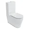 Britton Bathrooms Stadium Close Coupled Toilet + Soft Close Seat Large Image