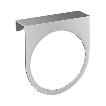 Britton Bathrooms - Stainless Steel Towel Ring Profile Large Image