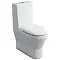 Britton Bathrooms - Tall S48 Close Coupled Toilet with One Piece Cistern & Soft Close Seat Large Ima