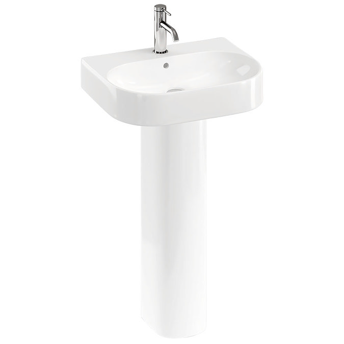 Britton Bathrooms Trim 500mm 1TH with Full Pedestal Large Image