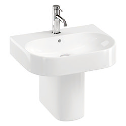 Britton Bathrooms Trim 500mm 1TH with Semi Pedestal Large Image