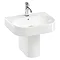 Britton Bathrooms Trim 500mm 1TH with Semi Pedestal Large Image