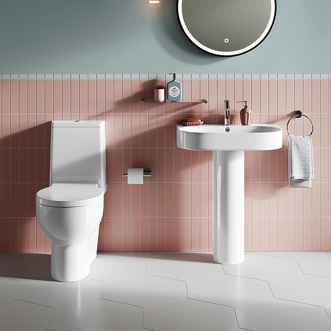 Britton Bathrooms Trim 600mm 1TH with Full Pedestal  Feature Large Image