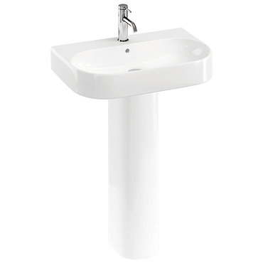Britton Bathrooms Trim 600mm 1TH with Full Pedestal  Profile Large Image