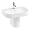 Britton Bathrooms Trim 600mm 1TH with Semi Pedestal Large Image