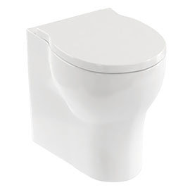 Britton Bathrooms Trim Back-to-Wall Pan + Soft Close Seat Medium Image