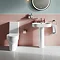 Britton Bathrooms Trim Close Coupled Toilet + Soft Close Seat  Profile Large Image