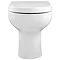 Britton Bathrooms Zen Back to Wall Pan + Soft Close Seat  Profile Large Image