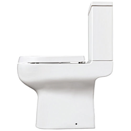 Britton Bathrooms Zen Close Coupled Toilet + Soft Close Seat  Profile Large Image