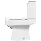 Britton Bathrooms Zen Close Coupled Toilet + Soft Close Seat  Profile Large Image
