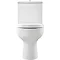 Britton Bathrooms Zen Close Coupled Toilet + Soft Close Seat  Feature Large Image