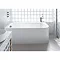 Britton Clearline Viride 1700mm x 750mm Offset Bath Profile Large Image