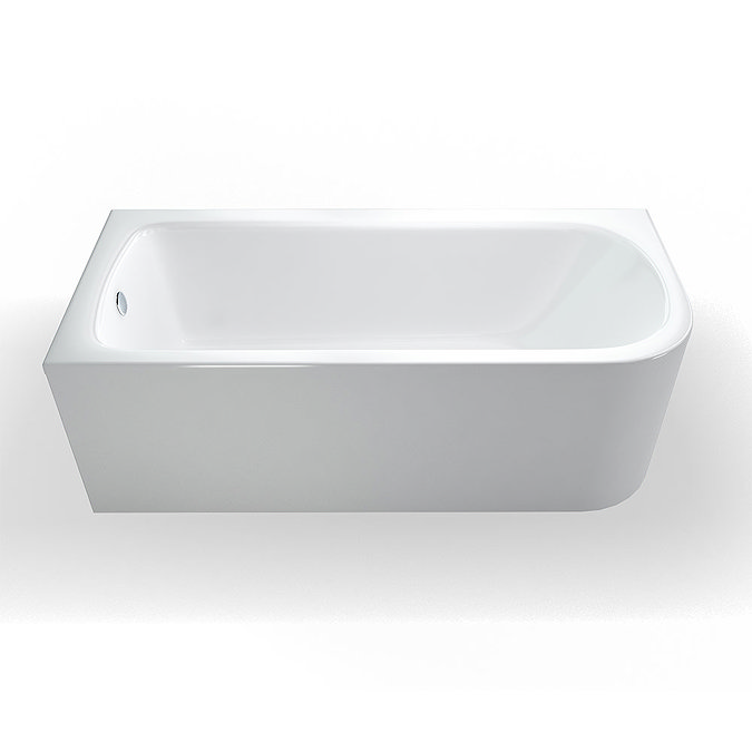 Britton Clearline Viride 1700mm x 750mm Offset Bath Large Image