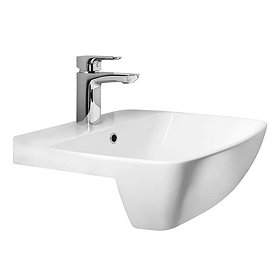 Britton MyHome 50cm 1TH Semi-Recessed Basin Large Image