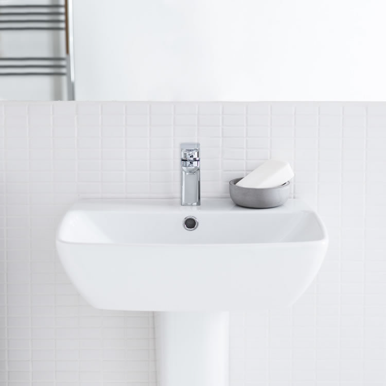 Britton MyHome Mini Mono Basin Mixer with Waste Profile Large Image