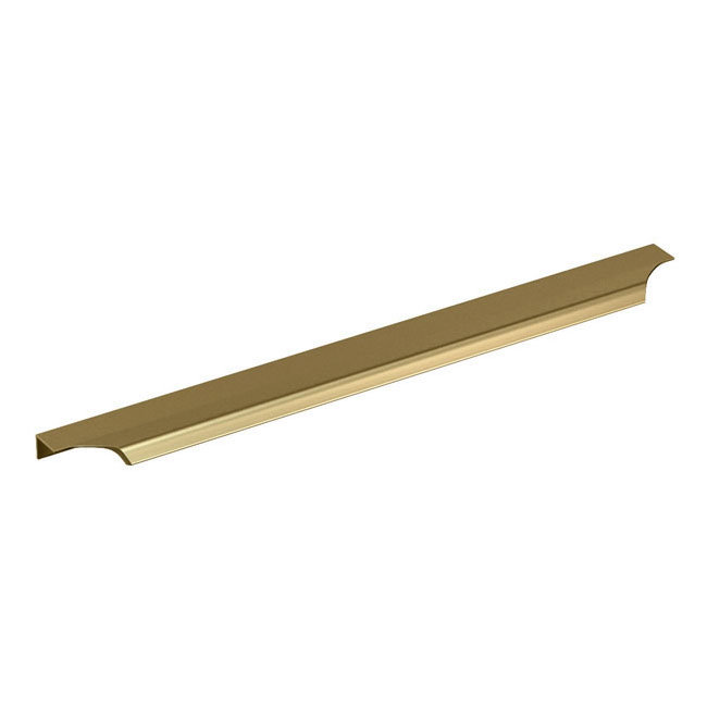 Britton Shoreditch 850mm Wall-Hung Single Drawer Vanity Unit with Brass Handle - Matt Blue Feature
