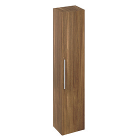 Britton Shoreditch Wall-Hung Tall Cabinet - Caramel Large Image