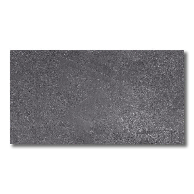 Broda Anthracite Stone Effect Wall & Floor Tiles - 315 x 615mm
