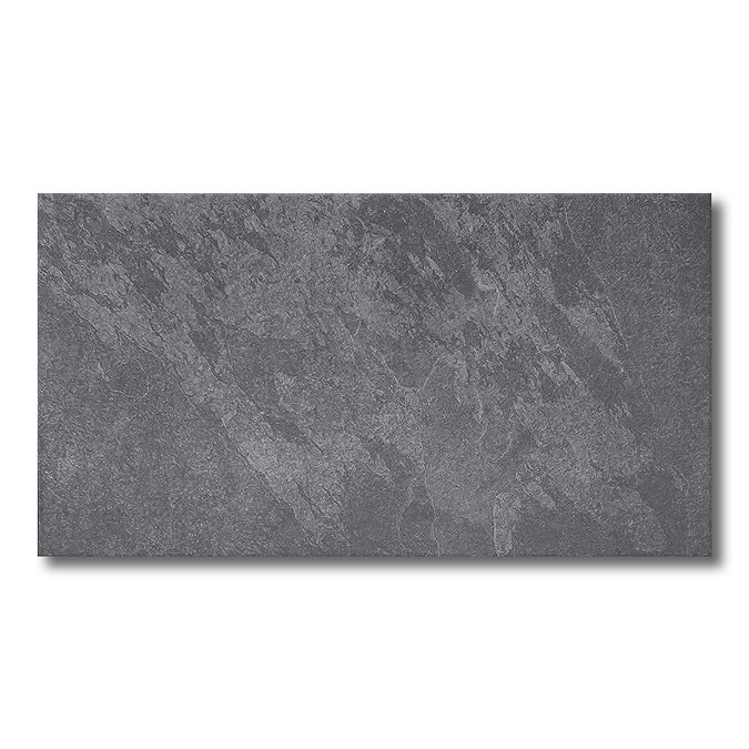 Broda Anthracite Stone Effect Wall & Floor Tiles - 315 x 615mm