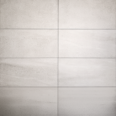 Broda White Stone Effect Wall & Floor Tiles - 315 x 615mm