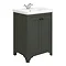 Bromley Grey Traditional Vanity Unit + Toilet Suite  Profile Large Image