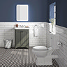 Bromley Grey Traditional Vanity Unit + Toilet Suite Large Image