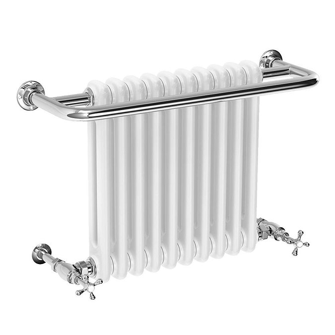 Bromley Traditional Wall Hung Towel Rail Radiator (742 x 492mm)