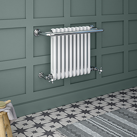 Bromley Traditional Wall Hung Towel Rail Radiator (742 x 492mm)