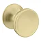 Bromley Traditional White Cloakroom Vanity Unit (incl. Brushed Brass Handle)  Feature Large Image