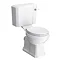 Bromley White Traditional Vanity Unit + Toilet Suite Feature Large Image