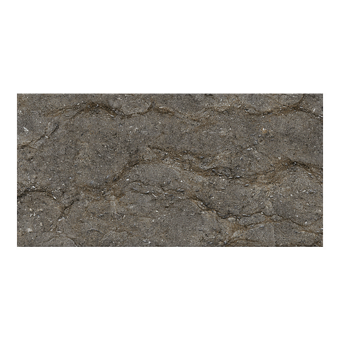 Bromo Dark Grey Stone Effect Wall Tiles - 300 x 600mm