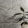 Bromo Dark Grey Stone Effect Wall Tiles - 300 x 600mm