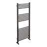 Brooklyn 1200 x 500mm Black Nickel Straight Heated Towel Rail