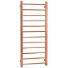 Brooklyn 1200 x 500mm Rose Gold Straight Heated Towel Rail  Profile Large Image