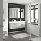 Brooklyn 1205mm Grey Mist Wall Hung 2 Drawer Double Basin Vanity Unit  Standard Large Image