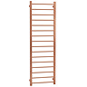 Brooklyn 1600 x 500mm Rose Gold Straight Heated Towel Rail  Profile Large Image
