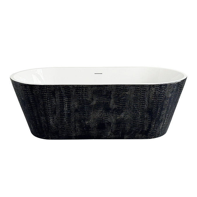 Brooklyn 1700 x 800 Freestanding Bath - Crocodile Effect Finish