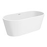 Brooklyn 1700 x 800 Matt White Double Ended Freestanding Bath