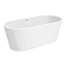 Brooklyn 1700 x 800 Matt White Double Ended Freestanding Bath