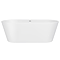 Brooklyn 1700 x 800mm Double Ended Freestanding Bath Matt White