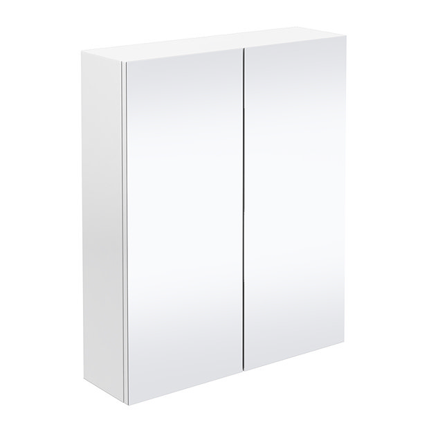 Brooklyn 2 Door Mirror White Gloss Finish Available Now