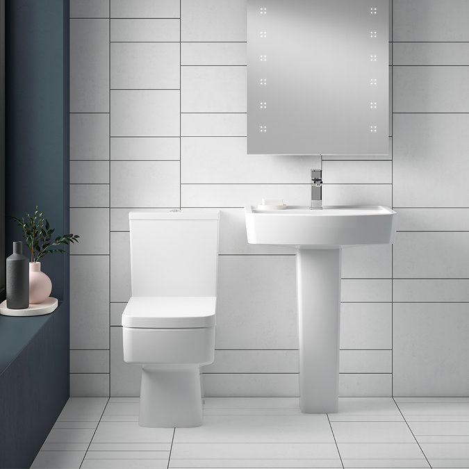 Brooklyn 4-Piece Modern Bathroom Suite  In Bathroom Large Image