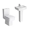 Brooklyn 4-Piece Modern Bathroom Suite  Profile Large Image