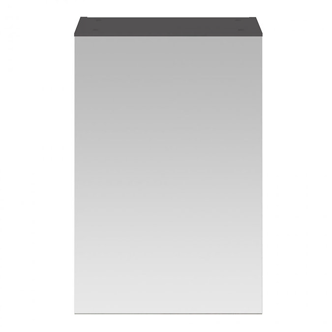 Brooklyn 450mm Gloss Grey Bathroom Mirror Unit  Profile Large Image