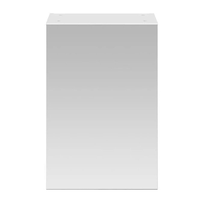 Brooklyn 450mm Gloss White Bathroom Mirror Unit  Profile Large Image