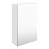 Brooklyn 450mm Gloss White Bathroom Mirror Unit Large Image