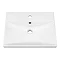Brooklyn 500 Grey Mist Wall Hung 1-Drawer Vanity Unit with Thin-Edge Basin Profile Large Image